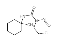 1-(2-chloroethyl)-3-(1-methylcyclohexyl)-1-nitroso-urea Structure