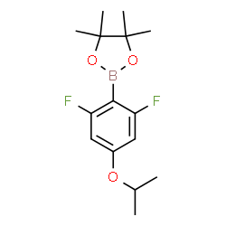 2-(2,6-Difluoro-4-isopropoxyphenyl)-4,4,5,5-tetramethyl-1,3,2-dioxaborolane picture