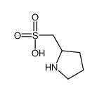 pyrrolidin-2-ylmethanesulfonic acid Structure