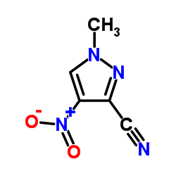 1-Methyl-4-nitro-1H-pyrazole-3-carbonitrile picture