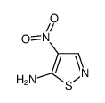 4-硝基异噻唑-5-胺结构式