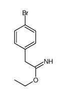 Ethyl 2-(4-bromophenyl)ethanimidate Structure