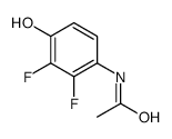 Acetamide,N-(2,3-difluoro-4-hydroxyphenyl)-结构式