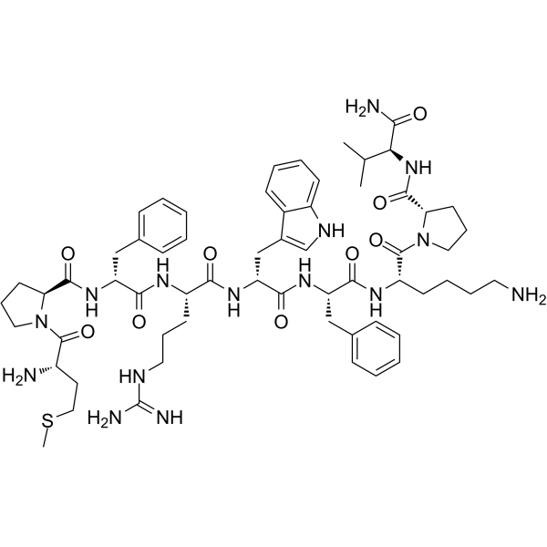 九肽-1结构式