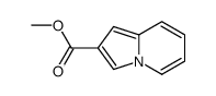 甲基吲嗪-2-羧酸甲酯结构式