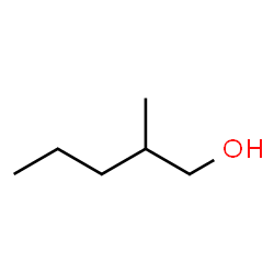 (+-)-2-Methylpentanol Structure