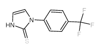 1-(4-trifluoromethylphenyl)imidazoline-2-thione Structure