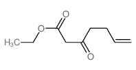 3-氧代庚-6-烯酸乙酯结构式