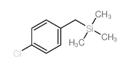 Benzene,1-chloro-4-[(trimethylsilyl)methyl]- Structure