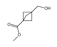 3-(羟甲基)双环[1.1.1]戊烷-1-羧酸叔丁酯结构式
