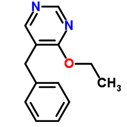 Pyrimidine, 4-ethoxy-5-(phenylmethyl)- (9CI) structure