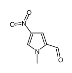 1-METHYL-4-NITRO-1H-PYRROLE-2-CARBALDEHYDE结构式