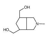 Cyclopenta[c]pyrrole-4,6-dimethanol, octahydro-2-methyl- (8CI)结构式