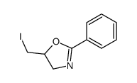 5-(iodomethyl)-2-phenyl-4,5-dihydro-1,3-oxazole Structure