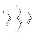 BENZOIC ACID, 2-CHLORO-6-MERCAPTO- structure