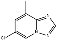 [1,2,4]Triazolo[1,5-a]pyridine, 6-chloro-8-methyl-结构式