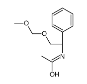 N-[(1S)-2-(methoxymethoxy)-1-phenylethyl]acetamide结构式