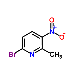 2-Bromo-5-nitro-6-picoline Structure