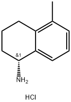 (R)-5-METHYL-1,2,3,4-TETRAHYDRONAPHTHALEN-1-AMINE HCL Structure