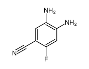 4,5-Diamino-2-fluorobenzonitrile Structure