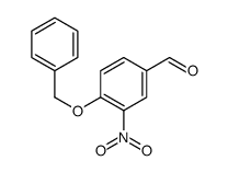 4-BENZYLOXY-3-NITRO-BENZALDEHYDE结构式