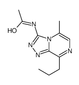 N-(5-methyl-8-propyl-[1,2,4]triazolo[4,3-a]pyrazin-3-yl)acetamide Structure
