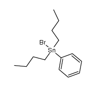 dibutylphenylstannyl bromide Structure