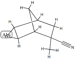 2-Norbornanecarbonitrile,5,6-epoxy-2-methyl-,stereoisomer(8CI)结构式