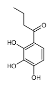 1-(2,3,4-trihydroxyphenyl)butan-1-one结构式