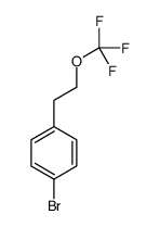 1-Bromo-4-[2-(trifluoromethoxy)ethyl]benzene结构式