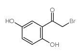 2-bromo-1-(2,5-dihydroxyphenyl)ethanone structure