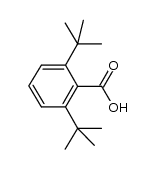 2,6-di-tert-butylbenzoic acid Structure