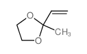 1,3-Dioxolane,2-ethenyl-2-methyl- structure