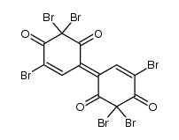 (Z)-3,3,5,3',3',5'-HEXABROMO-BICYCLOHEXYLIDENE-5,5'-DIENE-2,4,2',4'-TETRAONE结构式