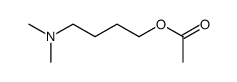 4-(Dimethylamino)-1-butyl acetate Structure