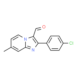 2-(4-CHLORO-PHENYL)-7-METHYL-IMIDAZO[1,2-A]-PYRIDINE-3-CARBALDEHYDE picture