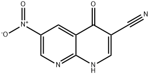 1,4-dihydro-6-nitro-4-oxo-1,8-naphthyridine-3-carbonitrile picture