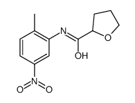 2-Furancarboxamide,tetrahydro-N-(2-methyl-5-nitrophenyl)-(9CI) structure