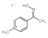 Pyridinium,4-[1-(hydroxyimino)ethyl]-1-methyl-, iodide (1:1) picture
