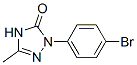1-(p-Bromophenyl)-3-methyl-1H-1,2,4-triazol-5(4H)-one结构式