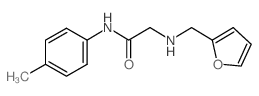 2-[(Furan-2-ylmethyl)-amino]-N-p-tolyl-acetamide picture