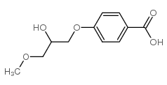 4-(2-HYDROXY-3-METHOXY-PROPOXY)-BENZOIC ACID picture