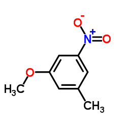 1-Methoxy-3-methyl-5-nitrobenzene Structure