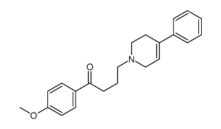 4-(3,6-Dihydro-4-phenylpyridin-1(2H)-yl)-1-(4-methoxyphenyl)-1-butanone Structure