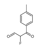 Benzenepropanal, alpha-fluoro-4-methyl-beta-oxo- (9CI) structure