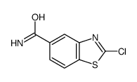 5-Benzothiazolecarboxamide,2-chloro-(9CI) Structure