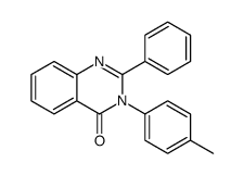 3-(4-methylphenyl)-2-phenylquinazolin-4-one Structure