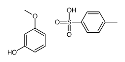 3-methoxyphenol,4-methylbenzenesulfonic acid结构式