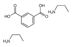 benzene-1,3-dicarboxylic acid,propan-1-amine Structure