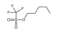 pentyl trifluoromethanesulfonate Structure